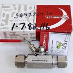 Ham-let-H-700-SS-L-12-T-LD-Ball-Valve-Stainless-Steel-½2000-PSI-Lot-of-2-pcs2