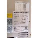 Toshiba-Tosvert-130G2-VT130G24035-Transistor-Inverter-460V-AC-400Hz-AC-3HP-AC2