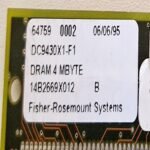Fisher-Rosemount_Systems_14B2669X012__DC9430X1-F1_DRAM_4_MB_Memory_Chip1