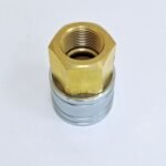 Eaton 12-ST Hansen Series Brass Straight Through Ball Lock Hydraulic Fitting(3)