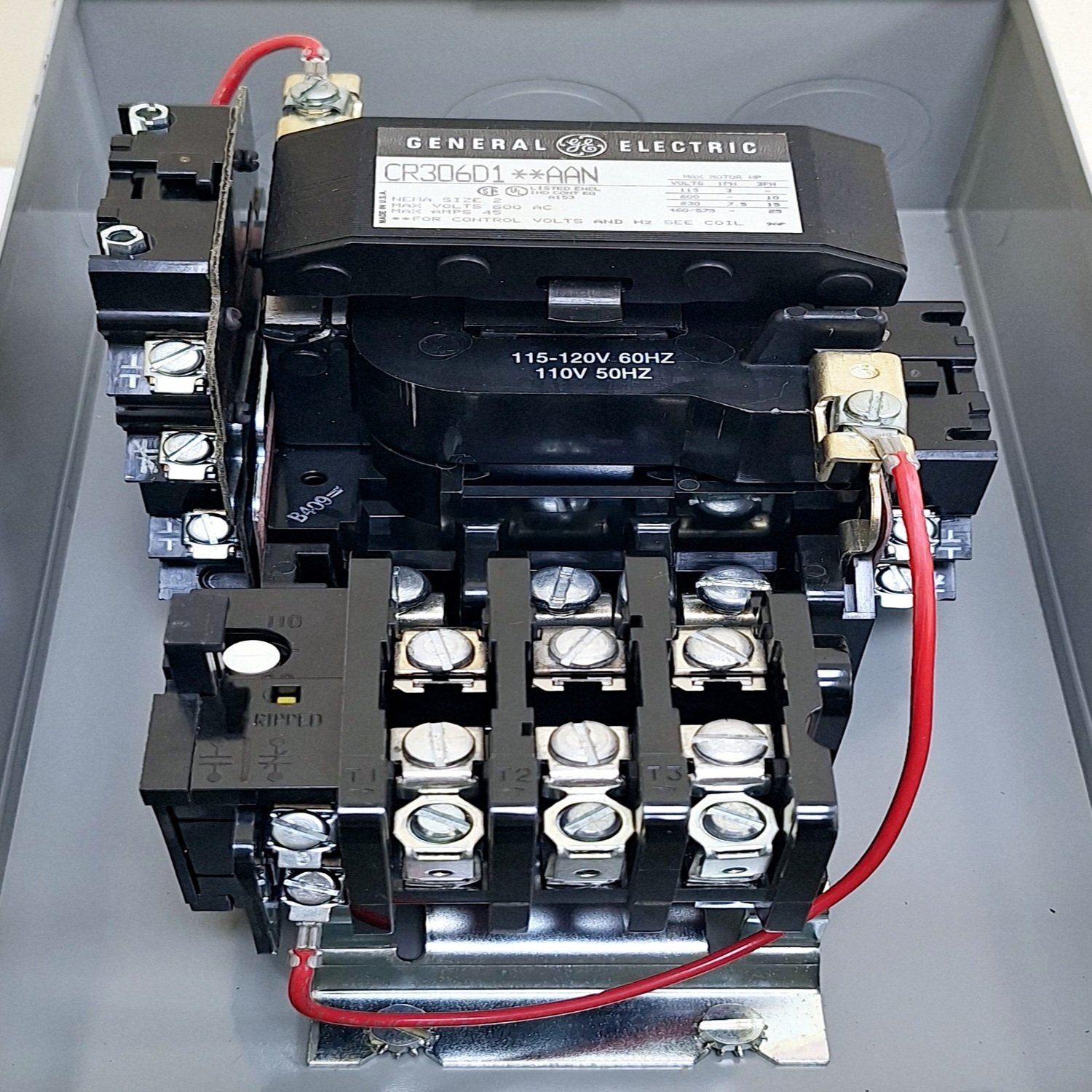 General_Electric_CR306D1AAN__CR306_Magnetic_Starter_NEMA_Size_211