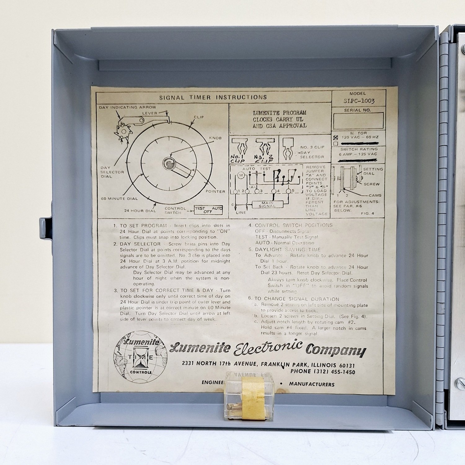 Lumenite_SLPC-1003_Automatic_Time_Control11