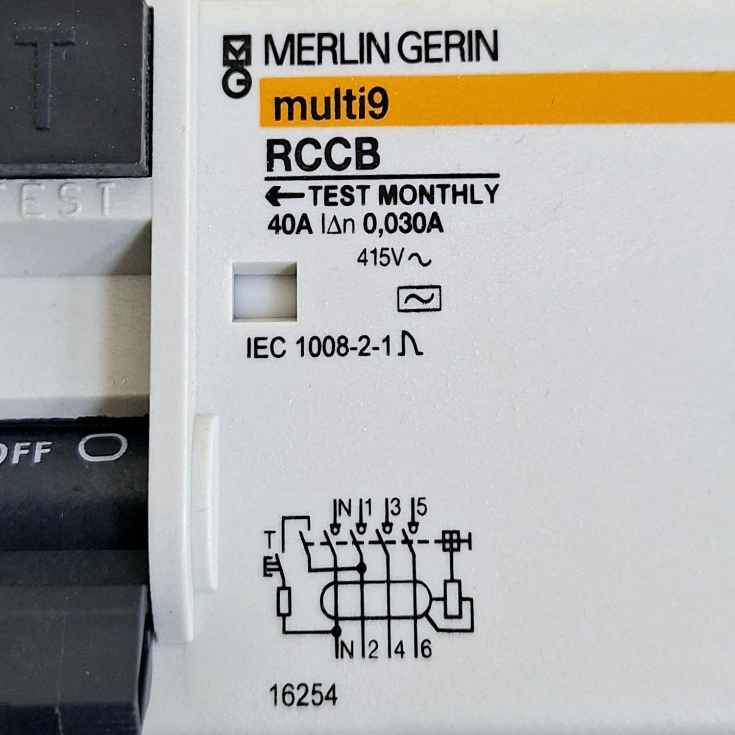 Merlin_Gerin_multi9_16254_RCCB_Circuit_Breaker_4P_40A_30mA_11
