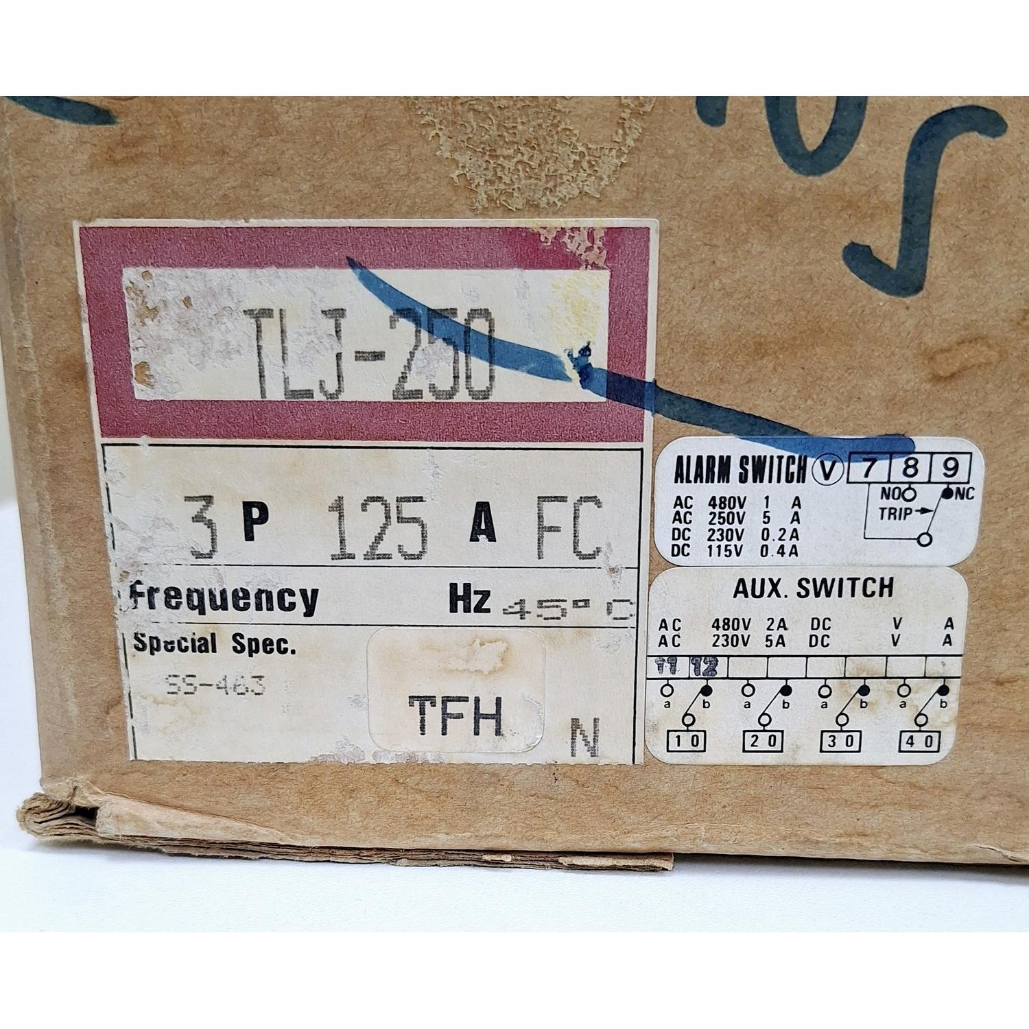 1706_Terasaki_TLJ-250__100-125A_Circuit_Breaker_3_Poles_AC660V_DC250V_3