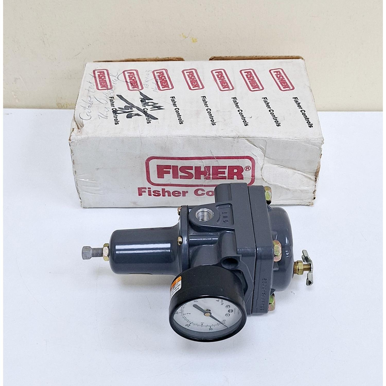 1739_Fisher_Controls_Type_67AF_R__A88G724581_Inlet_Pressure_Guage_250_PSI2