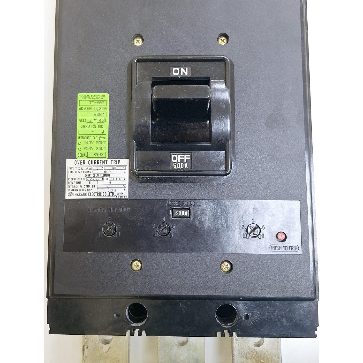 1846_Terasaki_TT-600__TOD-5A_Circuit_Breaker_600A_3_Poles14