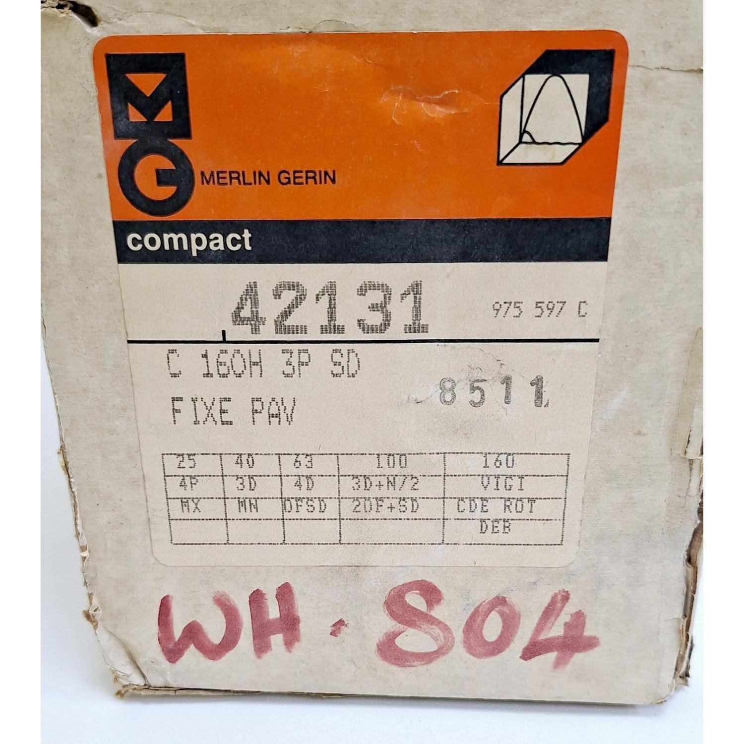 916_Merlin_Gerin_Compact_C_160H_Circuit_Breaker_660V_35kA_380415V_50kA_250V_160A_2