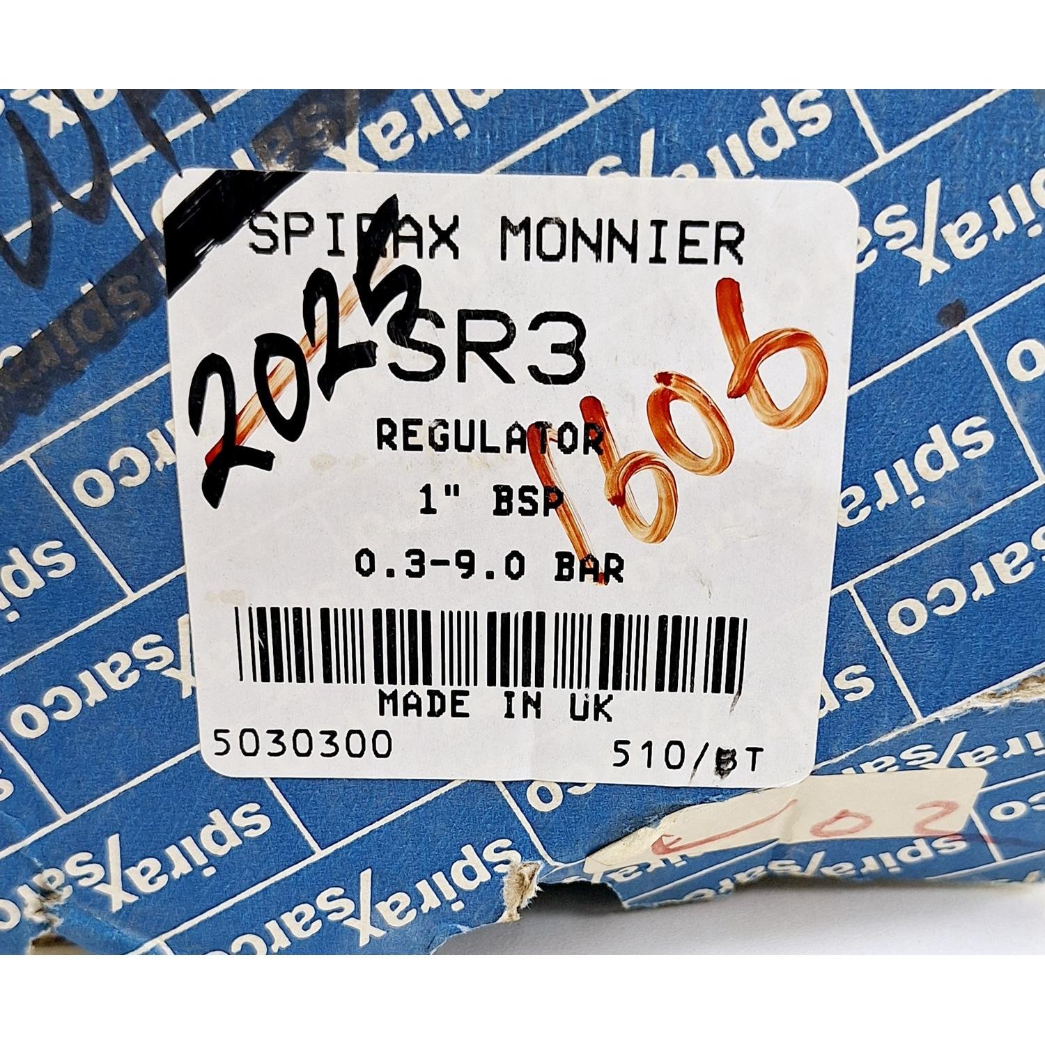 963_Spirax-Monnier_SR3_Compressed_Air_Regulator_1”_BSP_0.3-9.0_BAR(2)