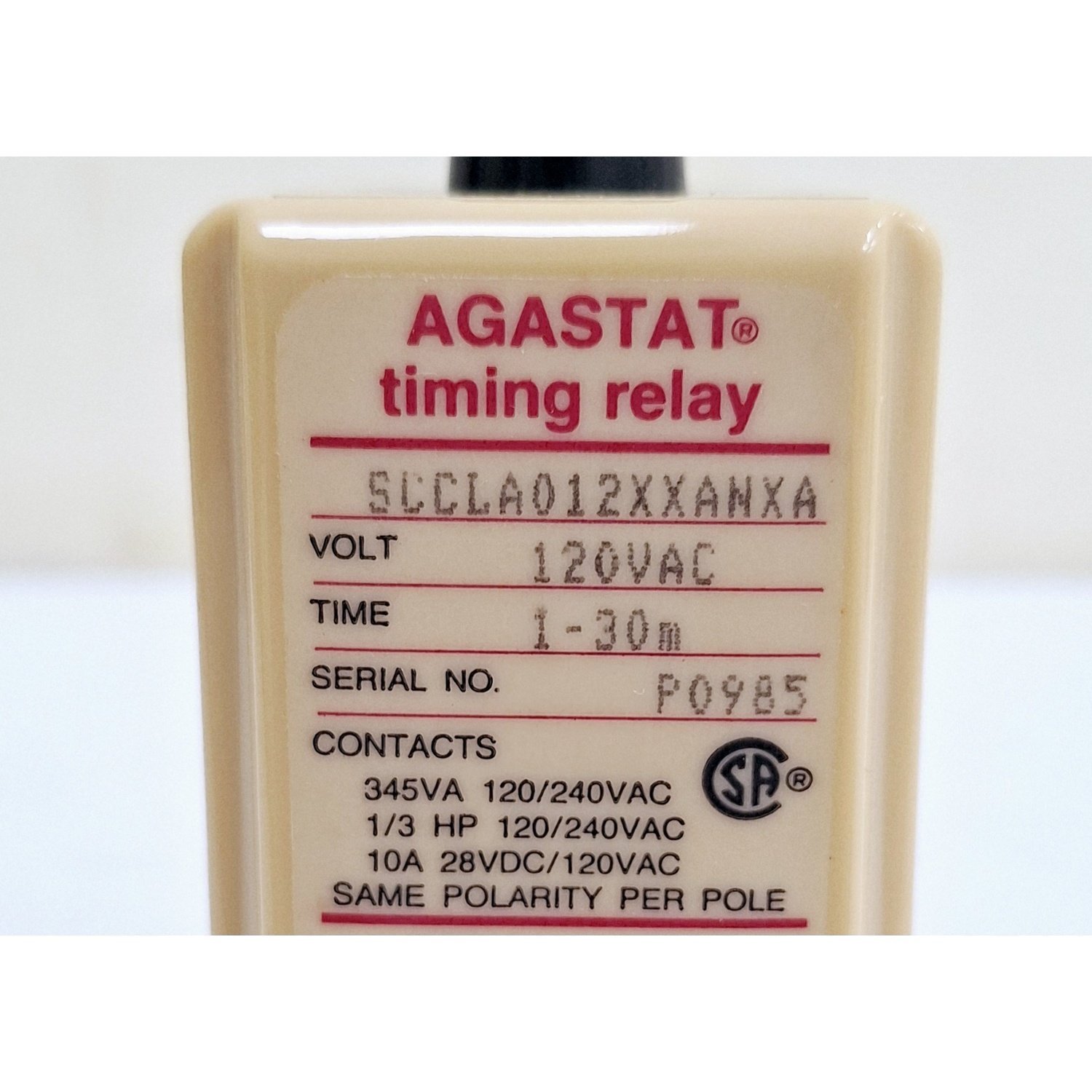 Agastat_SCCLA012XXANXA_Time_Delay_Relay_1-30m_120VAC_Agastat_SCCLA012XXANXA_Time_Delay_Relay_1-30m_120VAC_13