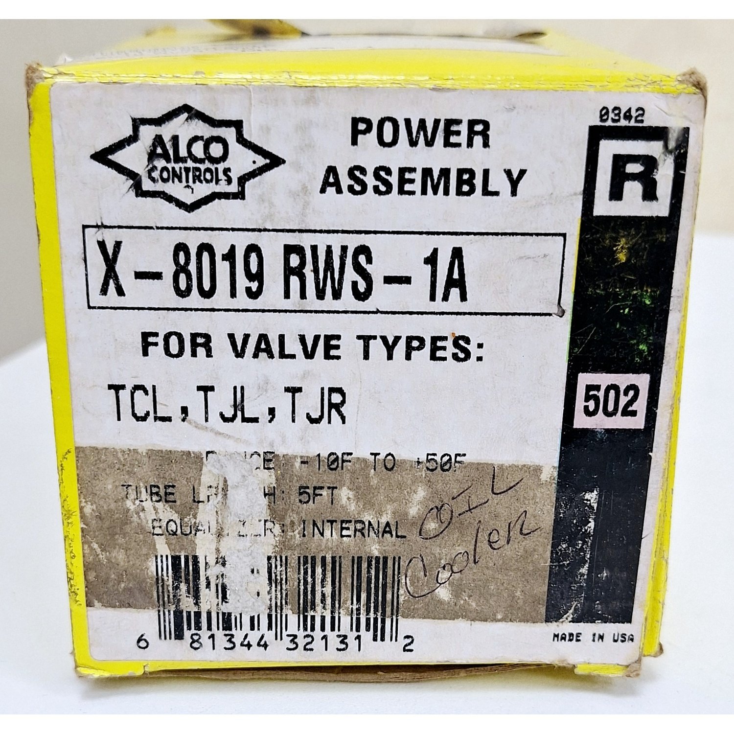 Alco_Controls_X8019_RWS-1A_Expansion_Valve_Alco_Controls_X8019_RWS-1A_Expansion_Valve__2