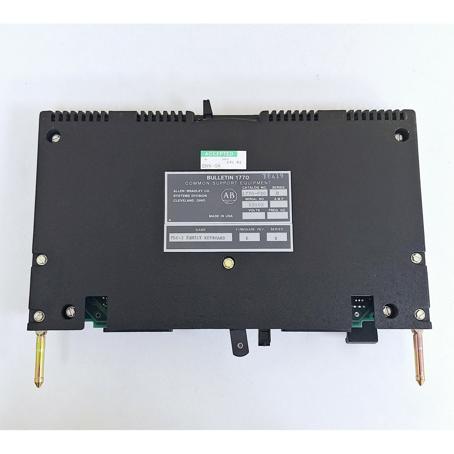 Allen-Bradley_1770-FDC__1770-KBA__PLC-2_Family_Keyboard_Ser_B_Operator_Interface_Allen-Bradley_1770-FDC__1770-KBA__PLC-2_Family_Keyboard_Ser_B_Operator_Interface_13