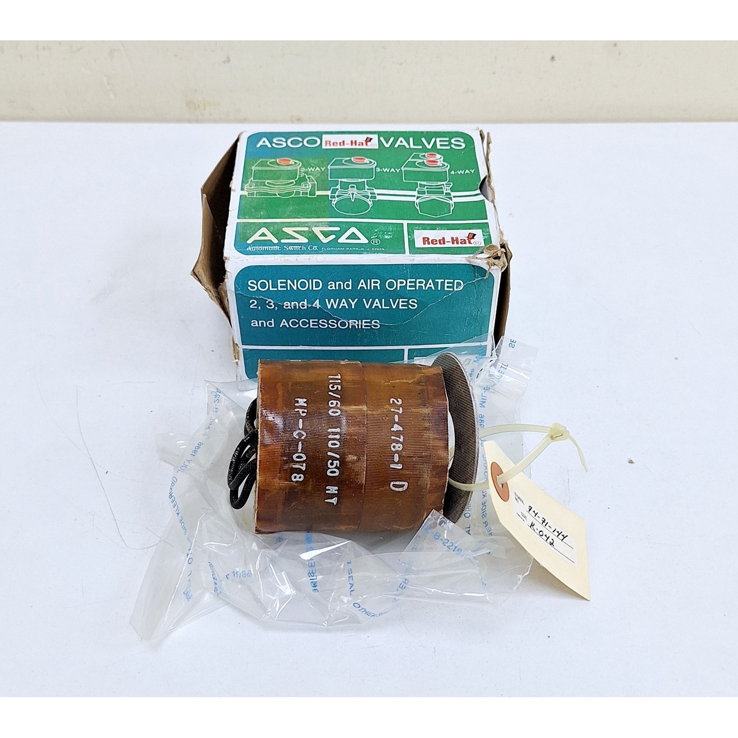 Asco_27-478-1__MP-C-078_Solenoid_Valve_Coil_Asco_27-478-1__MP-C-078_Solenoid_Valve_Coil_1